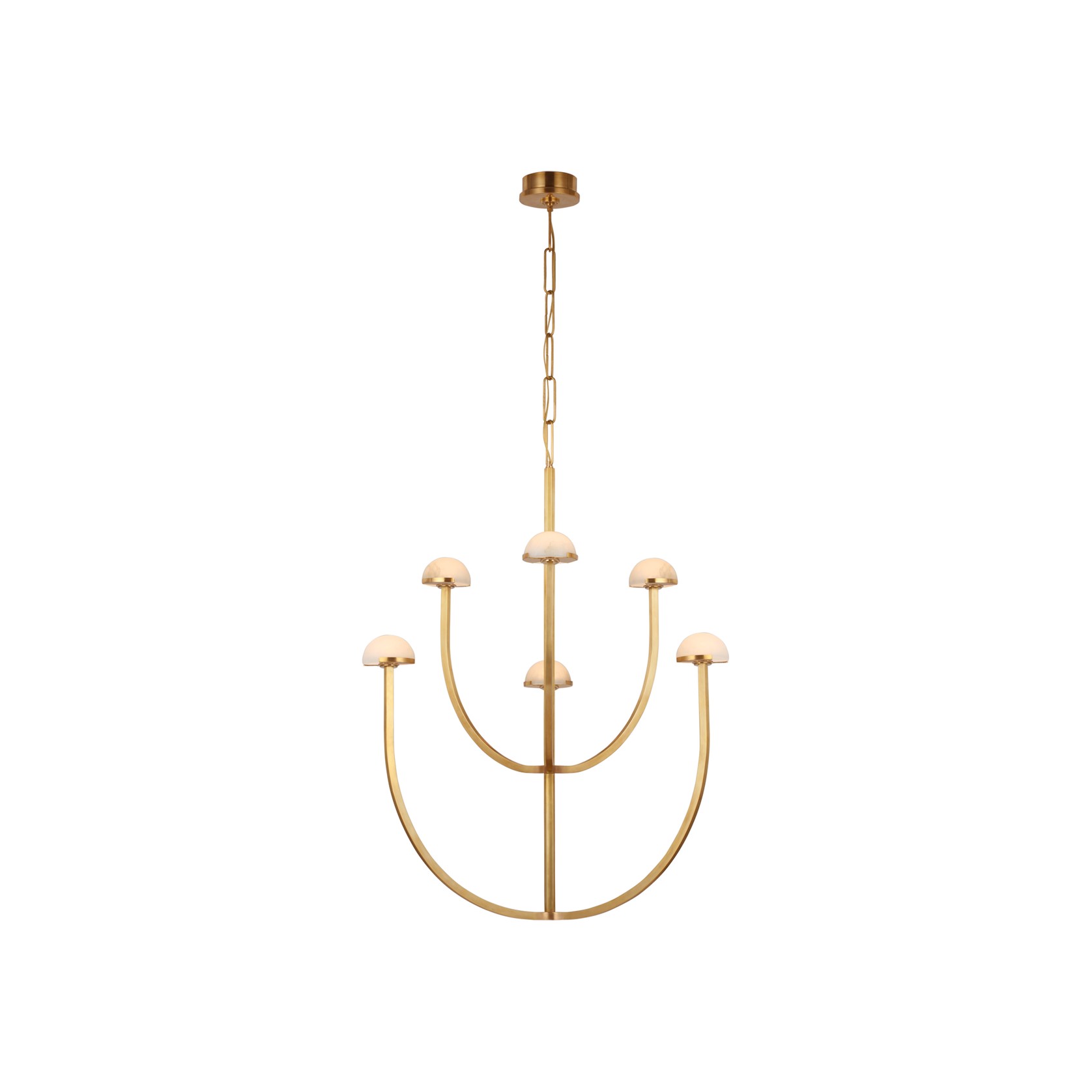 Pedra Large Two-Tier Chandelier gallery detail image