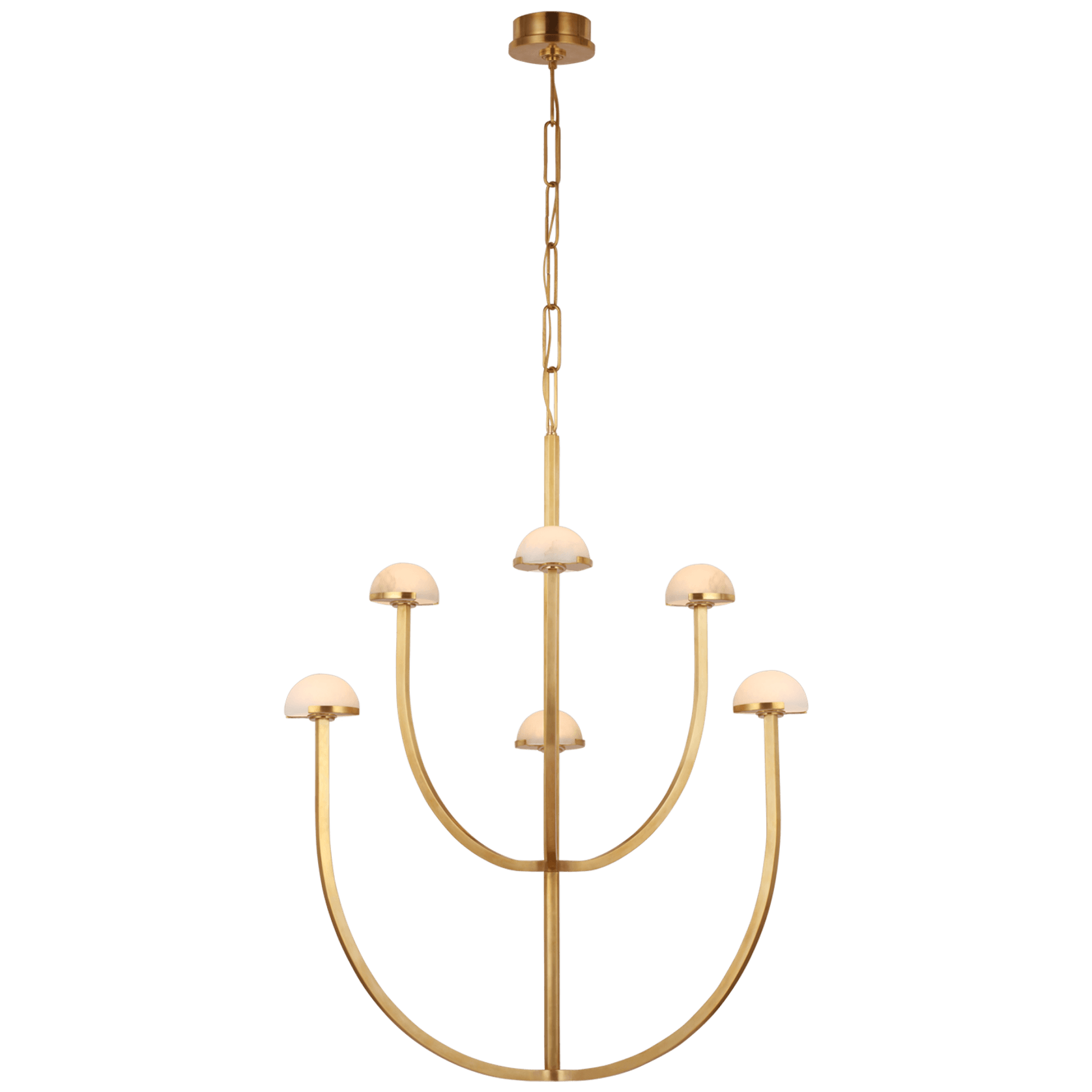 Pedra Large Two-Tier Chandelier gallery detail image