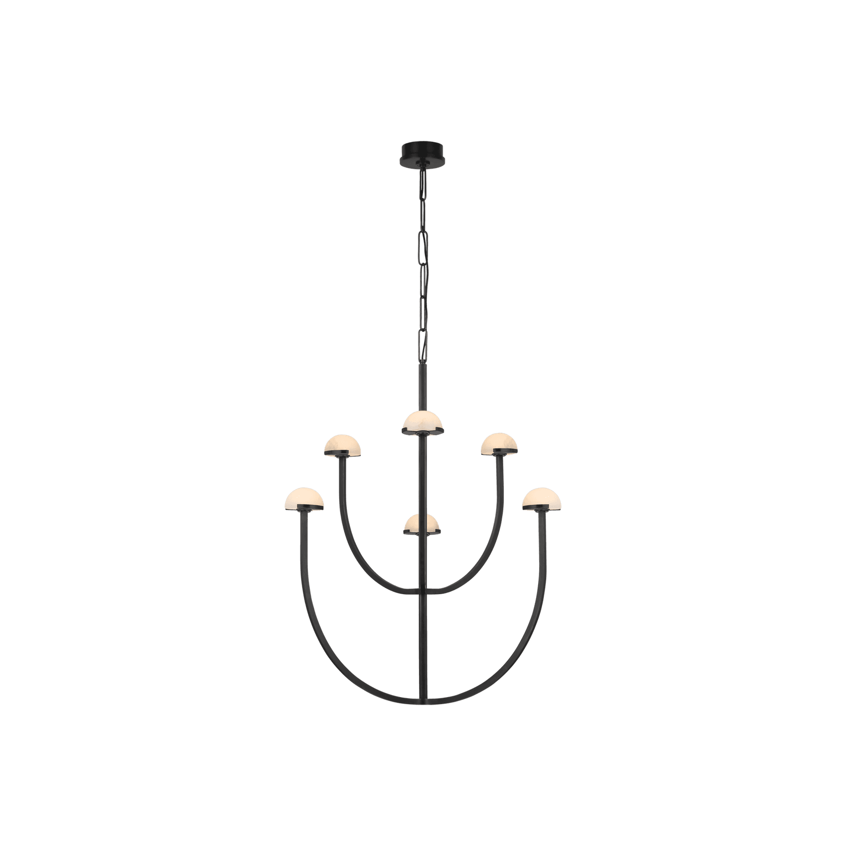 Pedra Large Two-Tier Chandelier gallery detail image