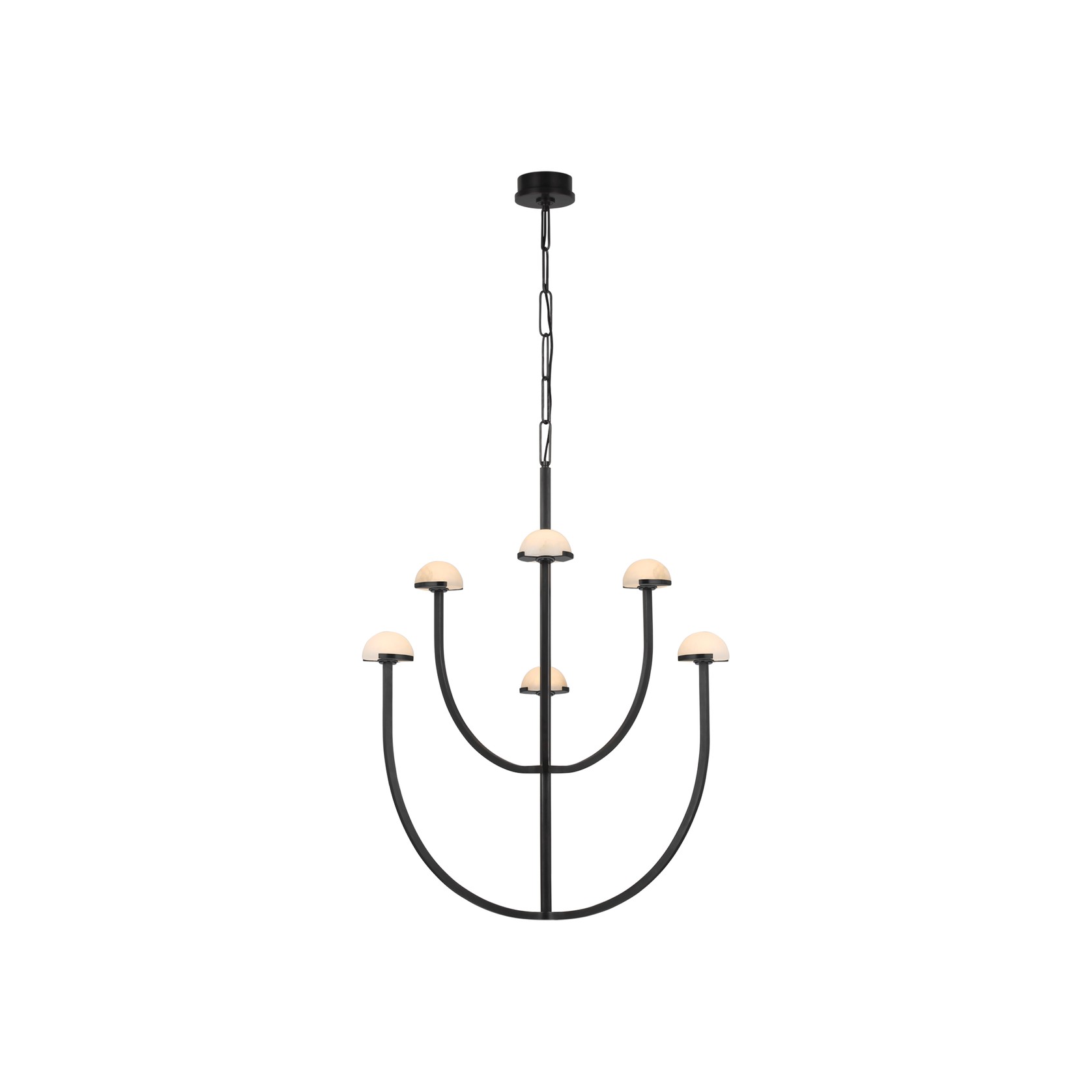 Pedra Large Two-Tier Chandelier gallery detail image