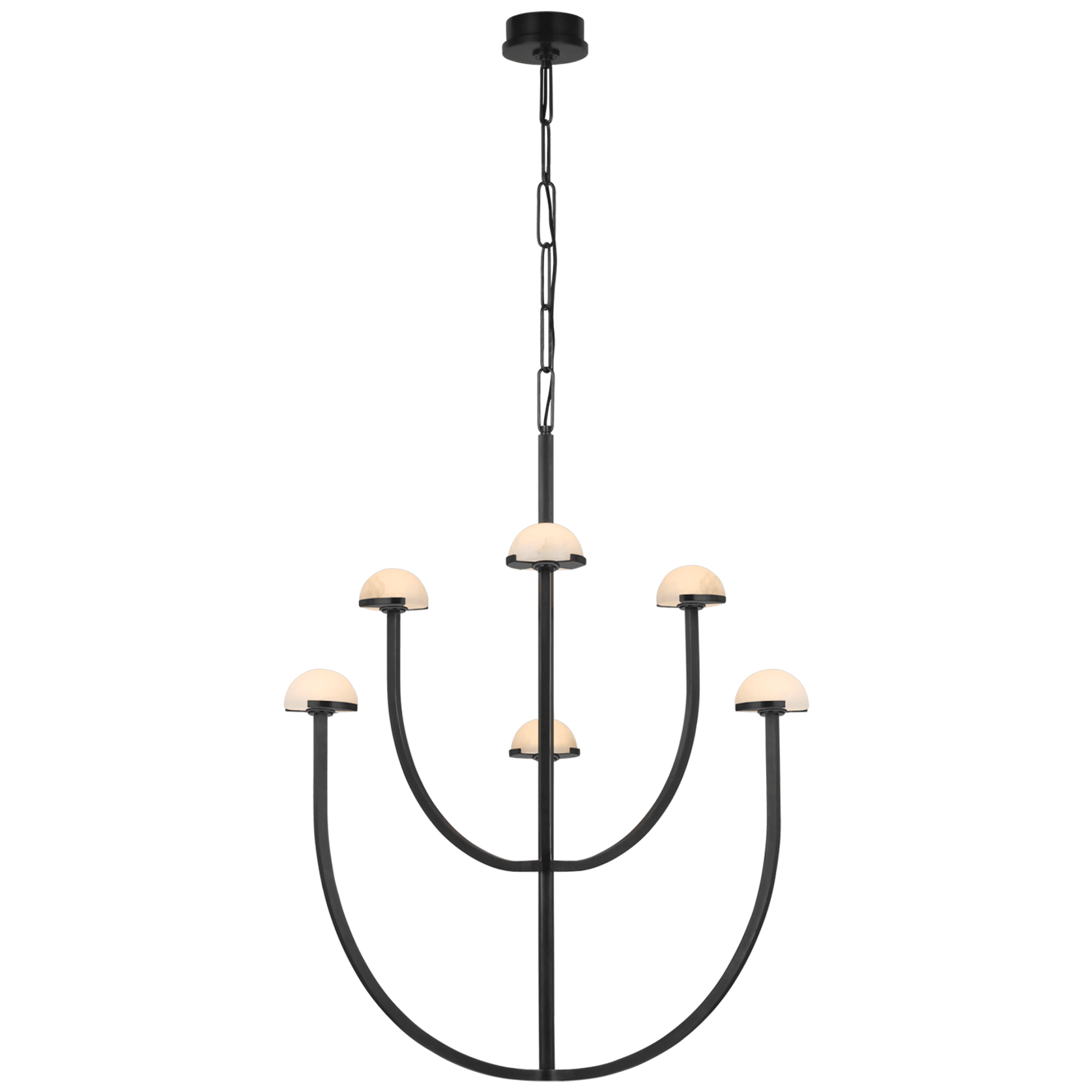 Pedra Large Two-Tier Chandelier gallery detail image
