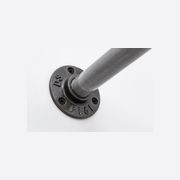 Industrial Clothing Rail (Silver) gallery detail image