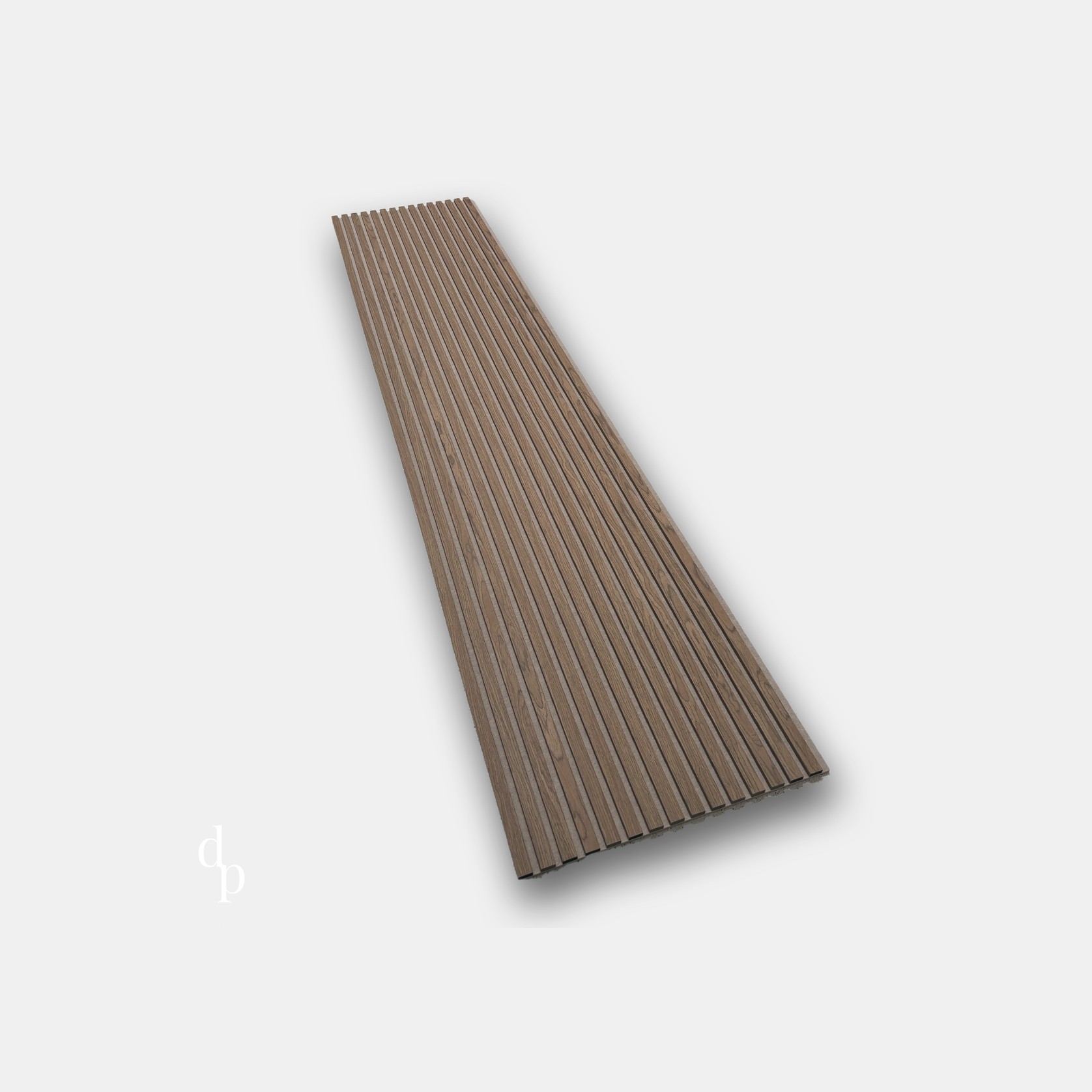 Walnut | Acoustic Panel (Black Felt) gallery detail image