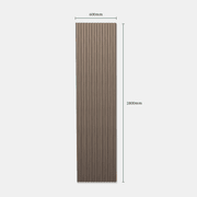 Walnut | Acoustic Panel (Black Felt) gallery detail image