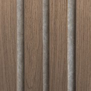 Walnut | Acoustic Panel (Beige Felt) gallery detail image