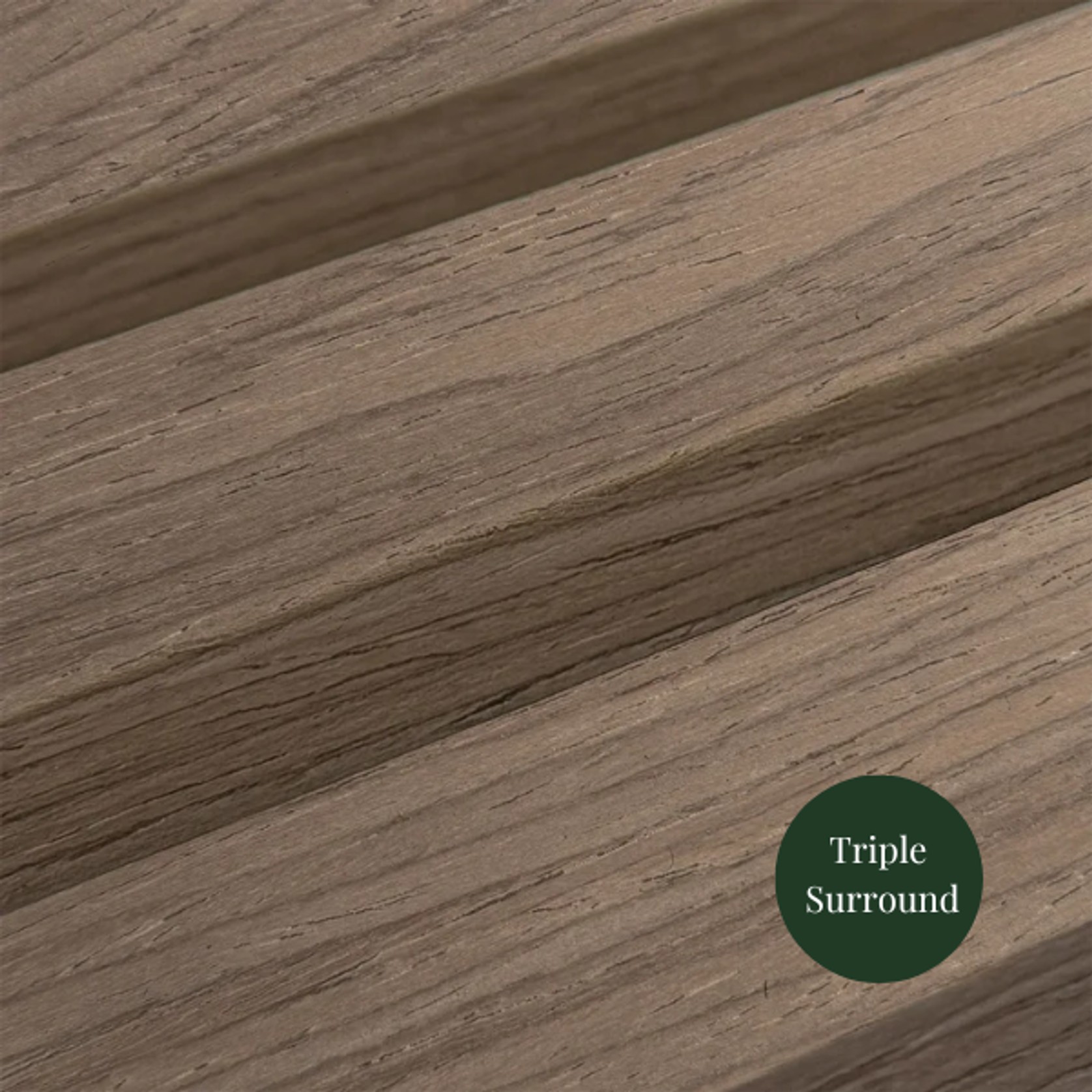 Walnut | Acoustic Panel (Beige Felt) gallery detail image