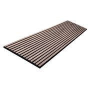 WOODFLEX Flexible Acoustic Wood Slat Wall Panel, Walnut Veneer - 2700mm x 600mm gallery detail image