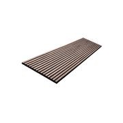 WOODFLEX Flexible Acoustic Wood Slat Wall Panel, Walnut Veneer - 2700mm x 600mm gallery detail image