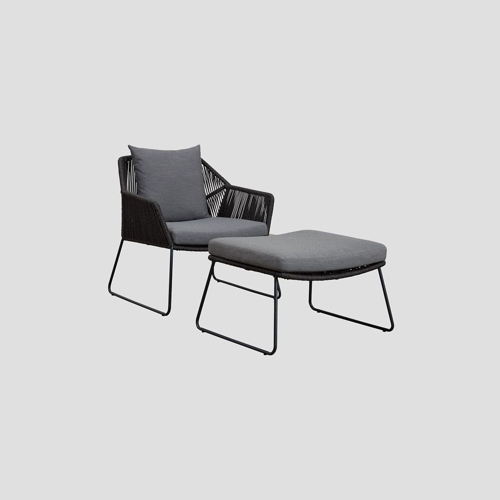 Wanaka Chair And Ottoman gallery detail image