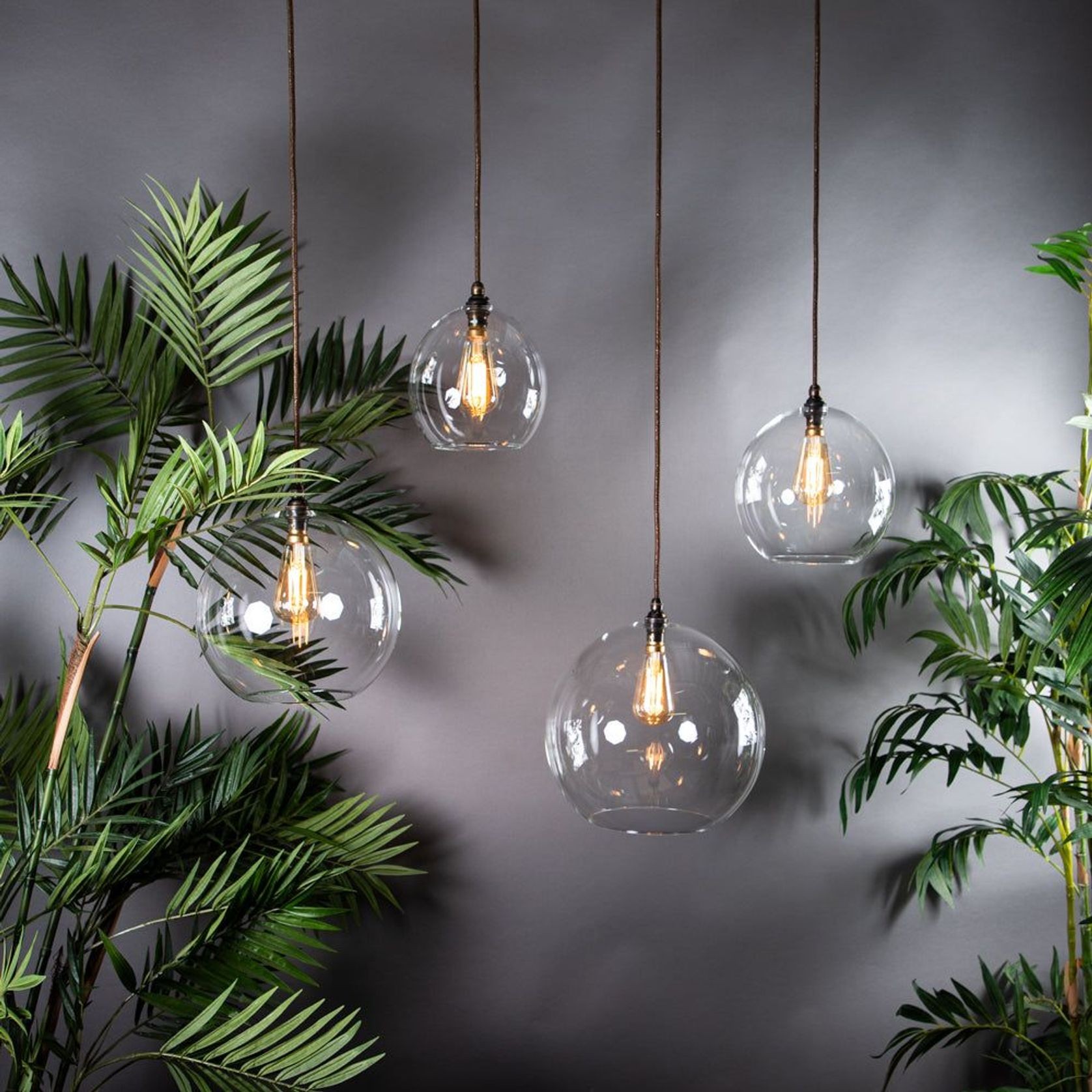 Wanda Clear Glass Pendant gallery detail image