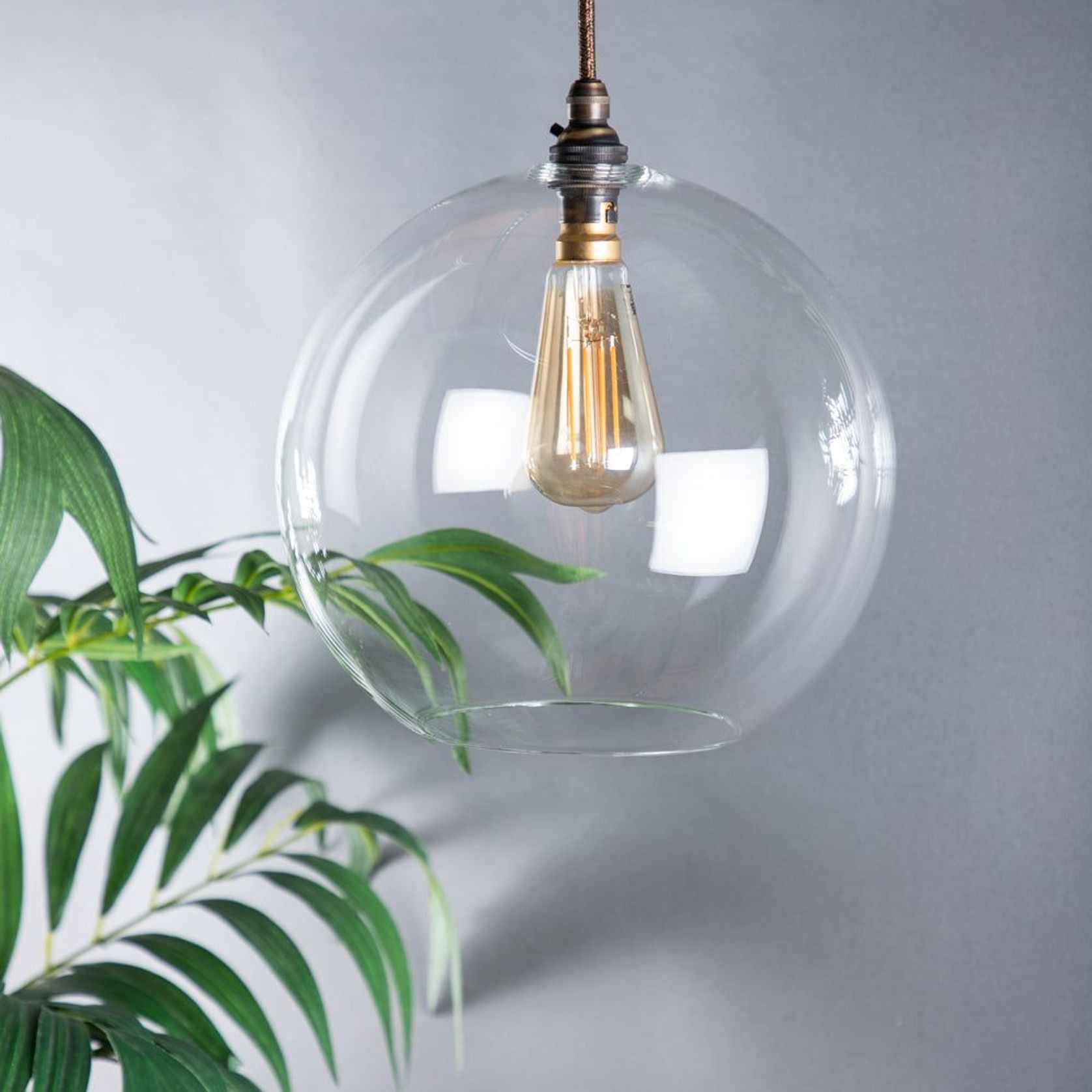 Wanda Clear Glass Pendant gallery detail image