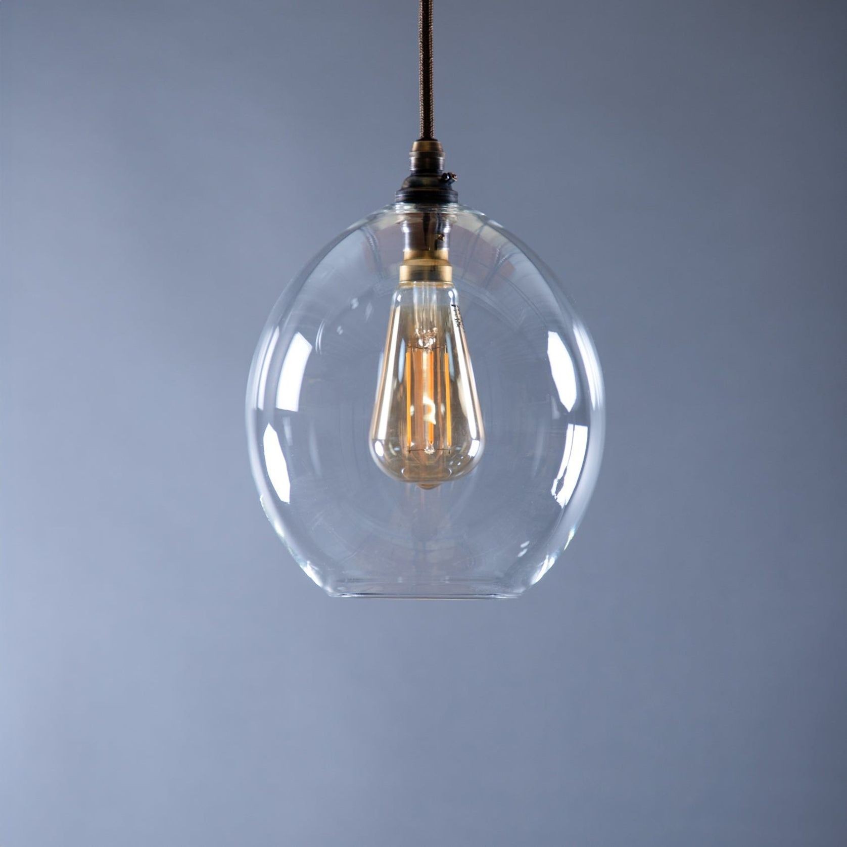 Wanda Clear Glass Pendant gallery detail image