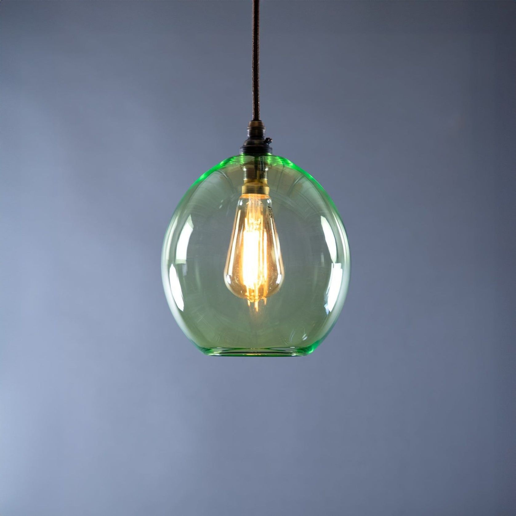 Wanda Coloured Glass Pendant - Standard gallery detail image