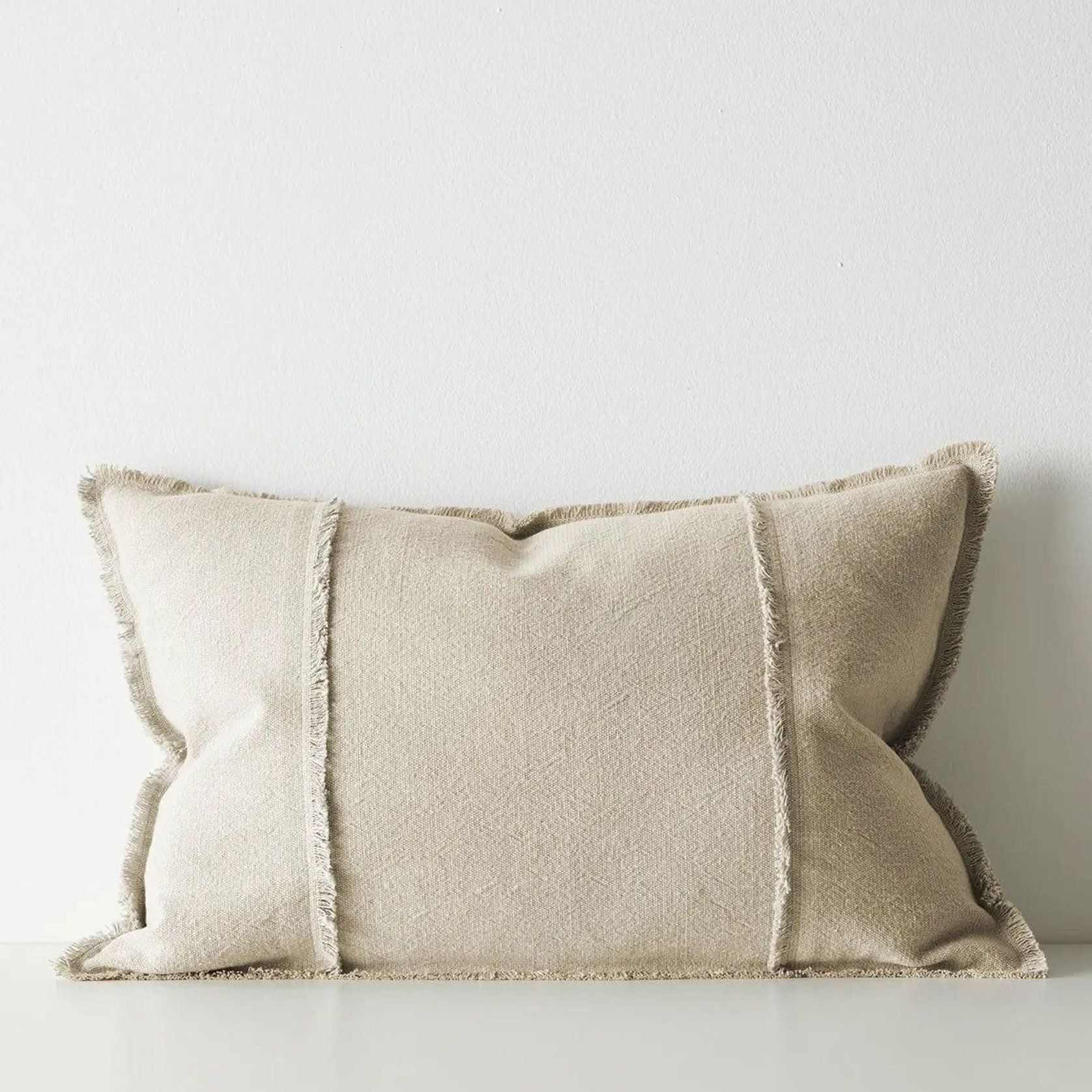 Weave Home Adela Cushion - Cashmere | Linen Blend gallery detail image