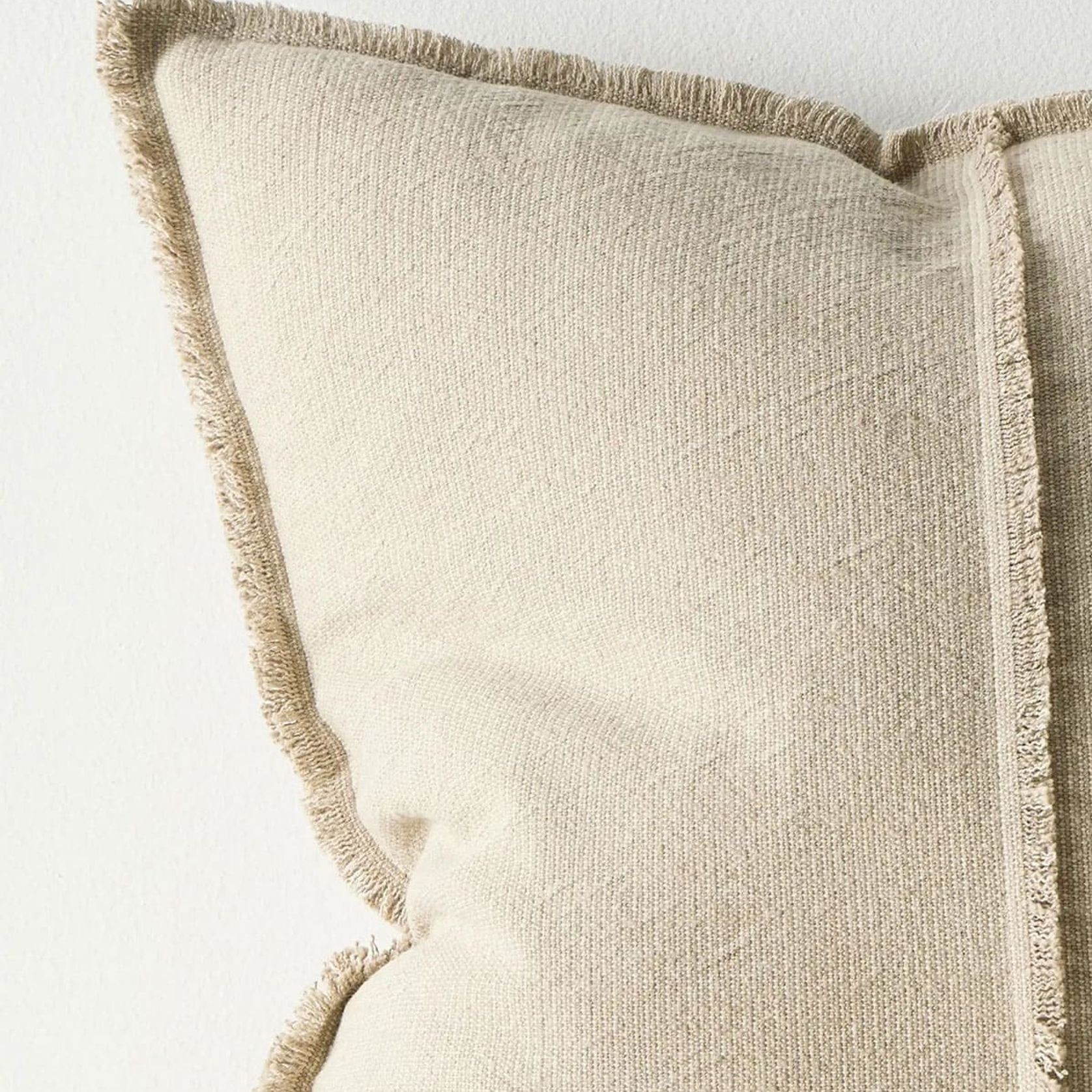 Weave Home Adela Cushion - Cashmere | Linen Blend gallery detail image