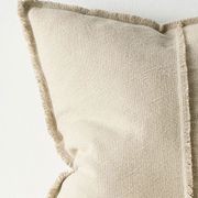 Weave Home Adela Cushion - Cashmere  | Linen Blend gallery detail image