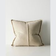 Weave Home Adela Cushion - Cashmere | Linen Blend gallery detail image