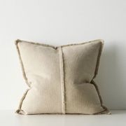 Weave Home Adela Cushion - Cashmere | Linen Blend gallery detail image
