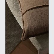 Weave Home Adela Cushion - Cocoa | Linen Blend gallery detail image