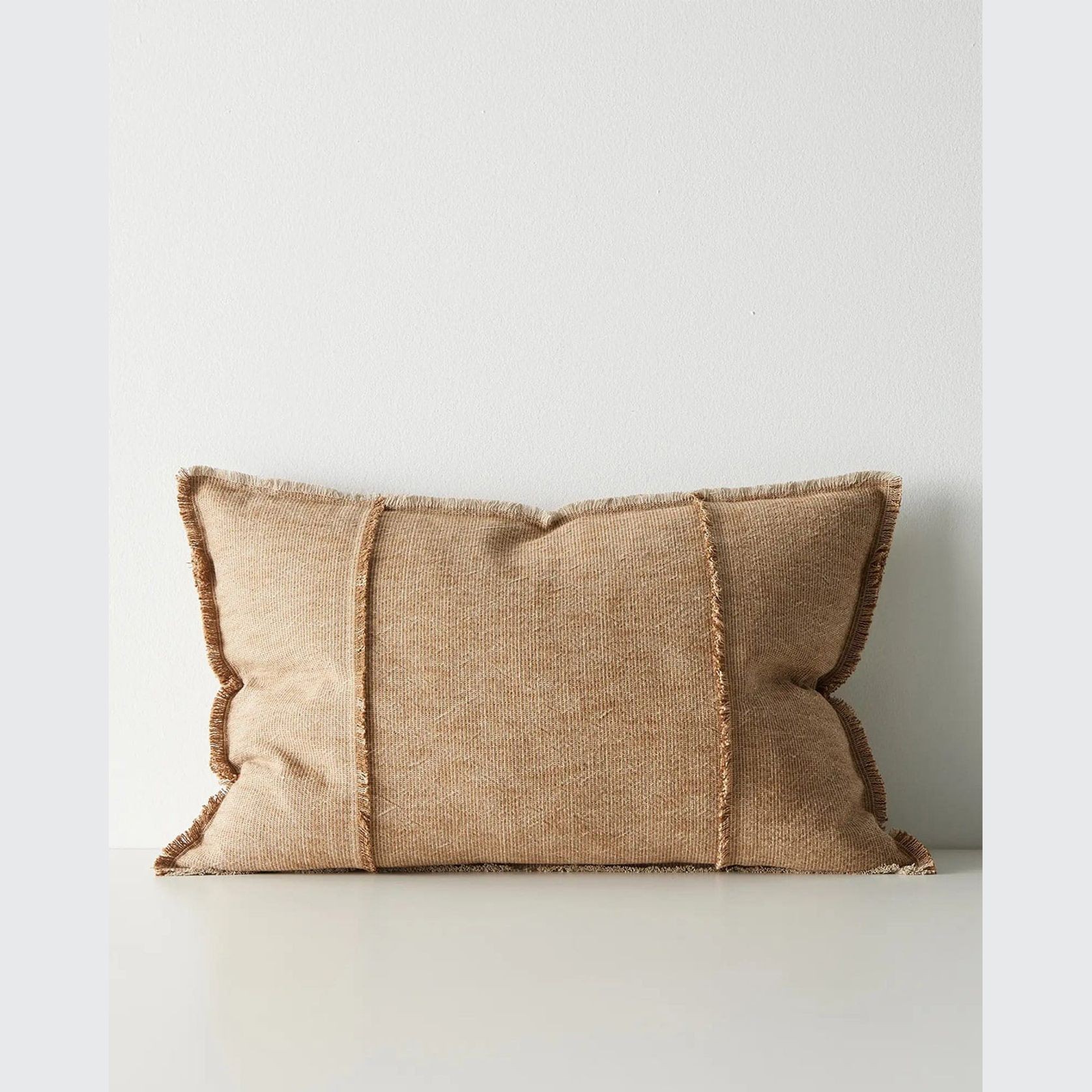 Weave Home Adela Cushion - Desert | Linen Blend gallery detail image