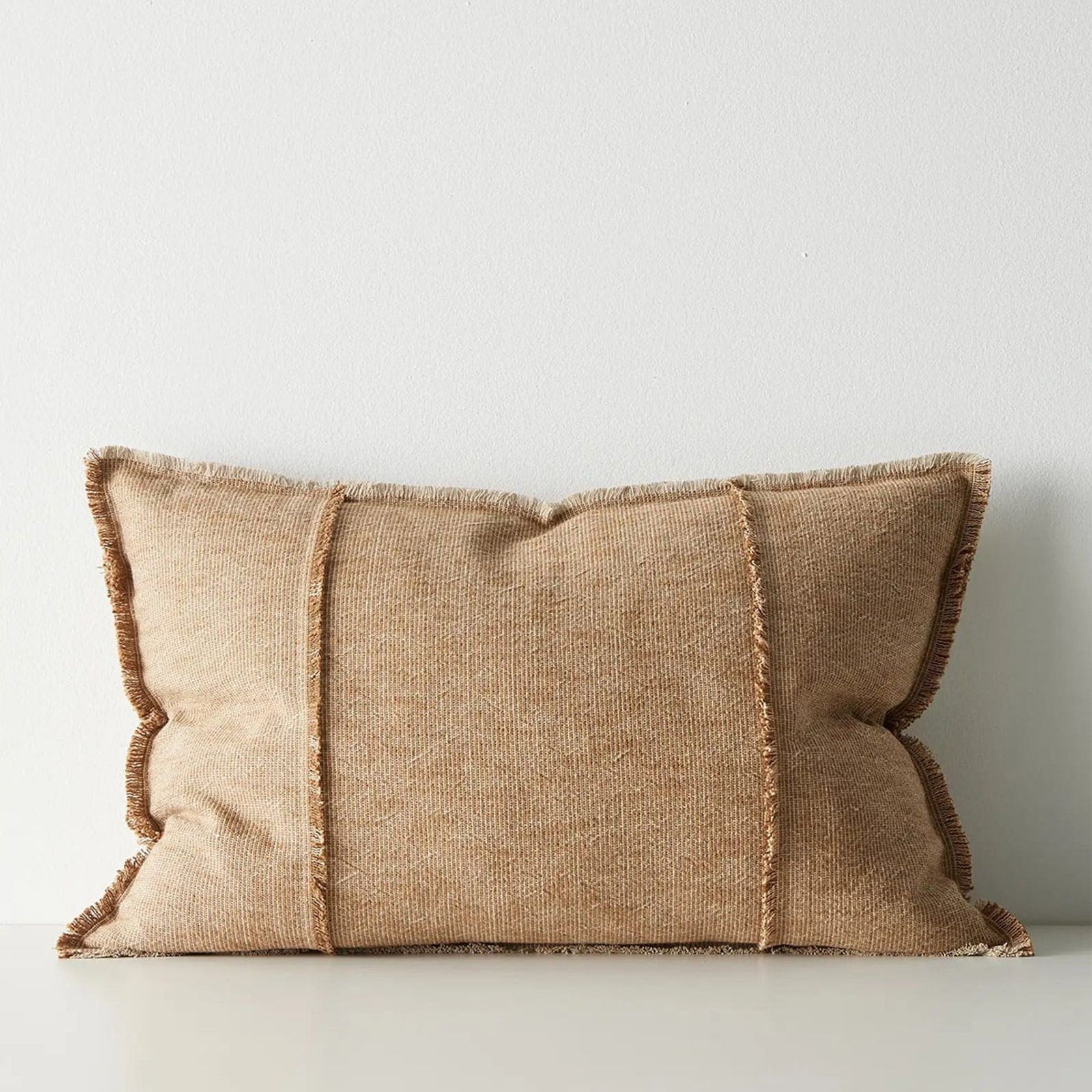 Weave Home Adela Cushion - Desert | Linen Blend gallery detail image