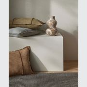 Weave Home Adela Cushion - Forest | Linen Blend gallery detail image