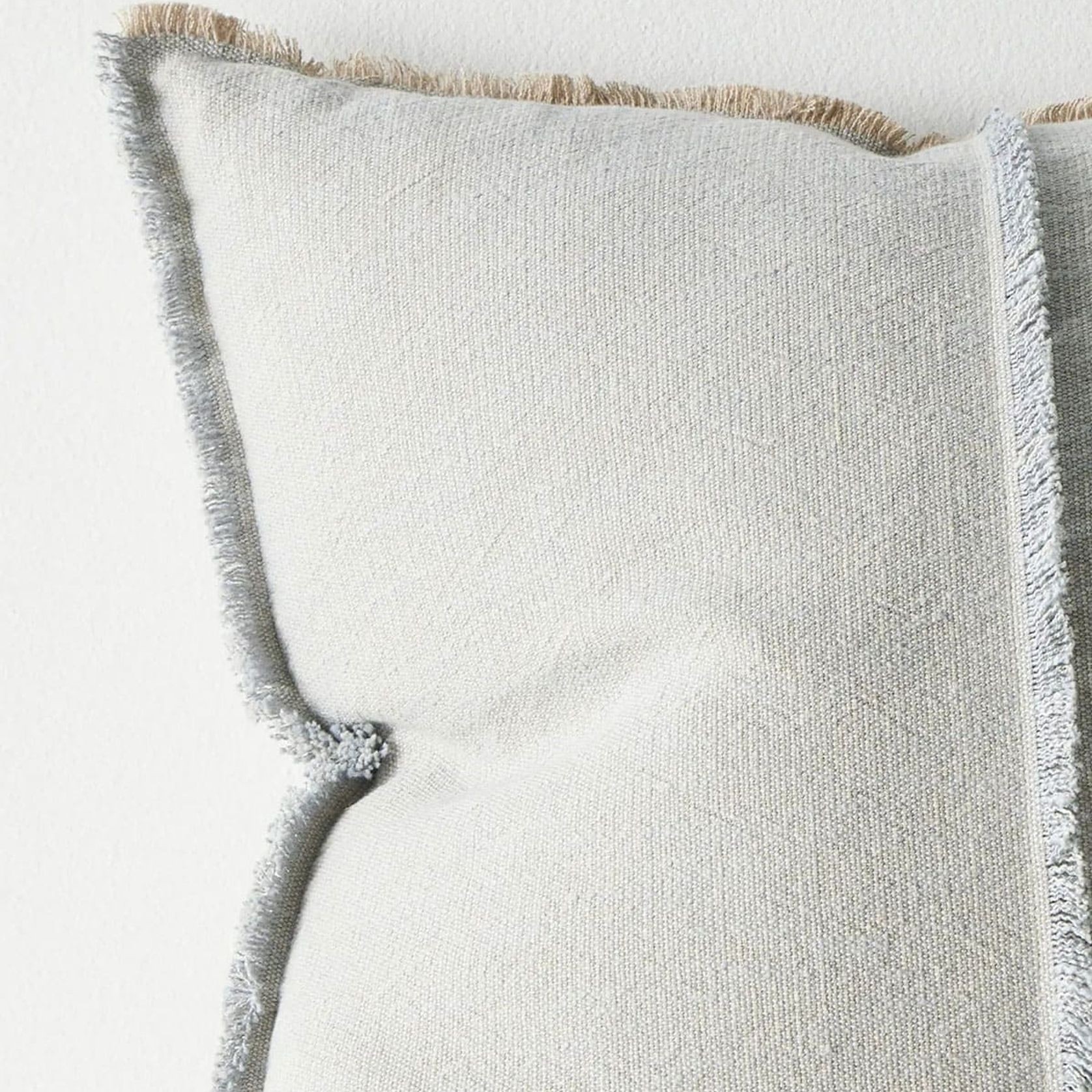 Weave Home Adela Cushion - Haze | Linen Blend gallery detail image