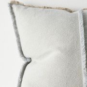 Weave Home Adela Cushion - Haze | Linen Blend gallery detail image