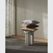 Weave Home Adela Cushion - Haze | Linen Blend gallery detail image