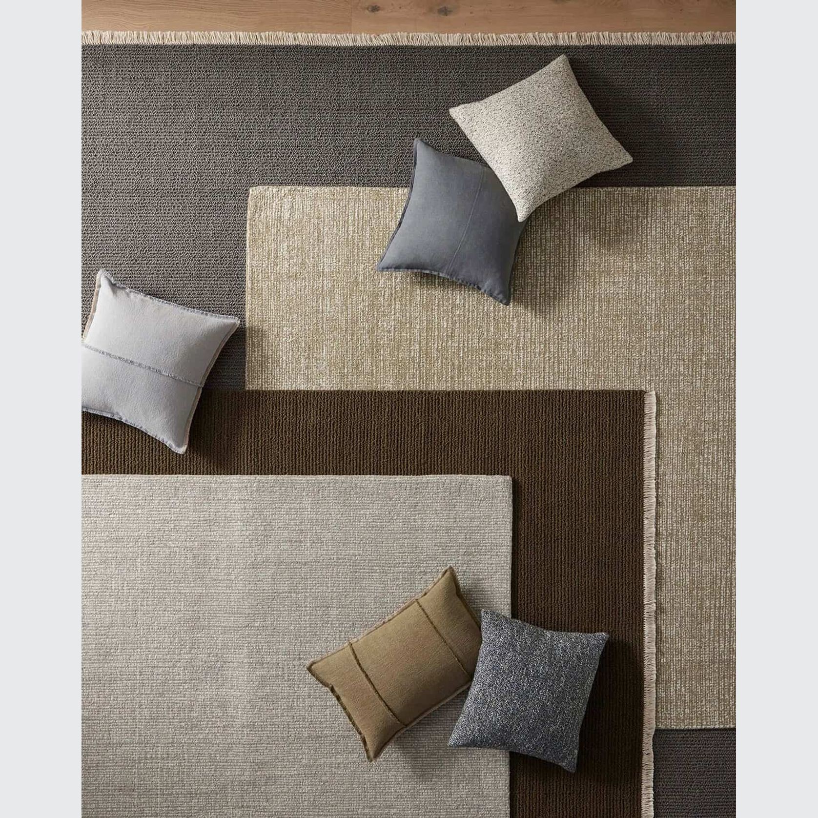Weave Home Adela Cushion - Haze | Linen Blend gallery detail image