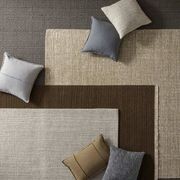 Weave Home Adela Cushion - Haze | Linen Blend gallery detail image