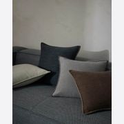 Weave Home Alba Cushion - Bark gallery detail image