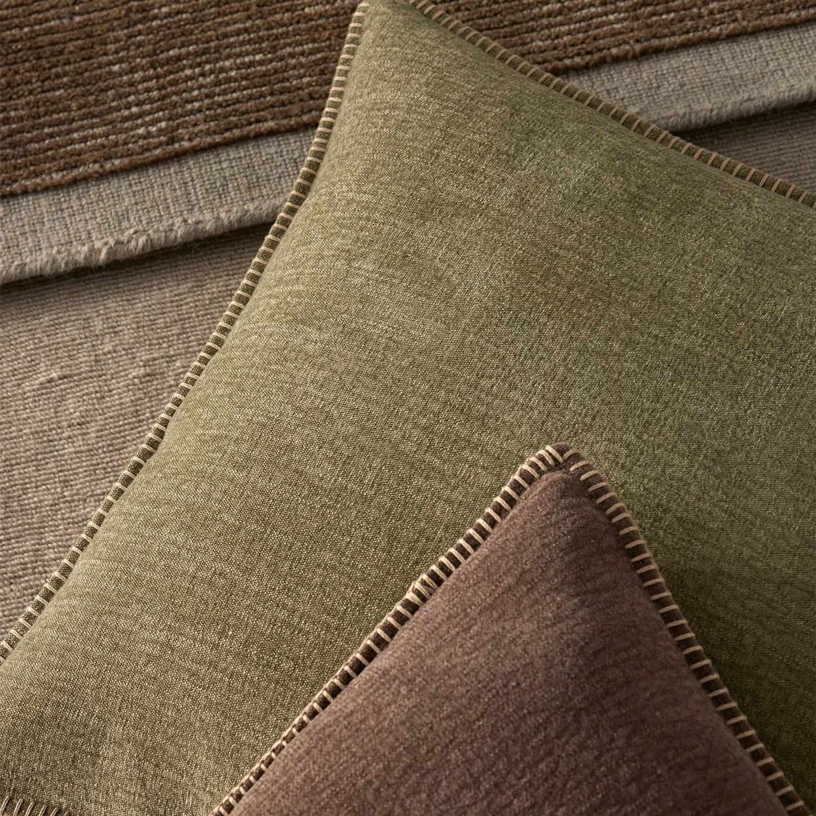 Weave Home Alba Cushion - Bark gallery detail image