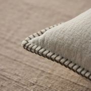 Weave Home Alba Cushion - Bone gallery detail image