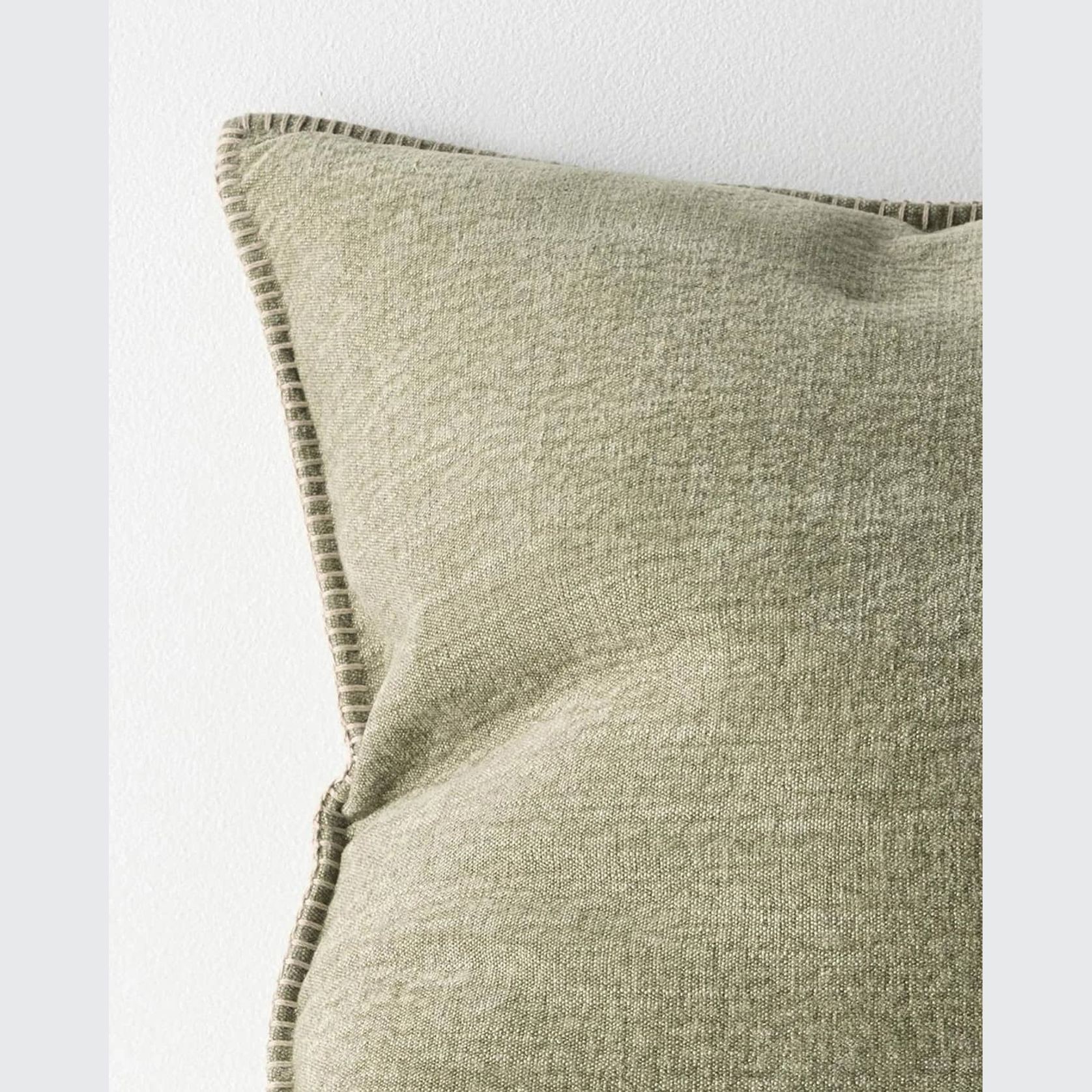 Weave Home Alba Cushion - Moss gallery detail image