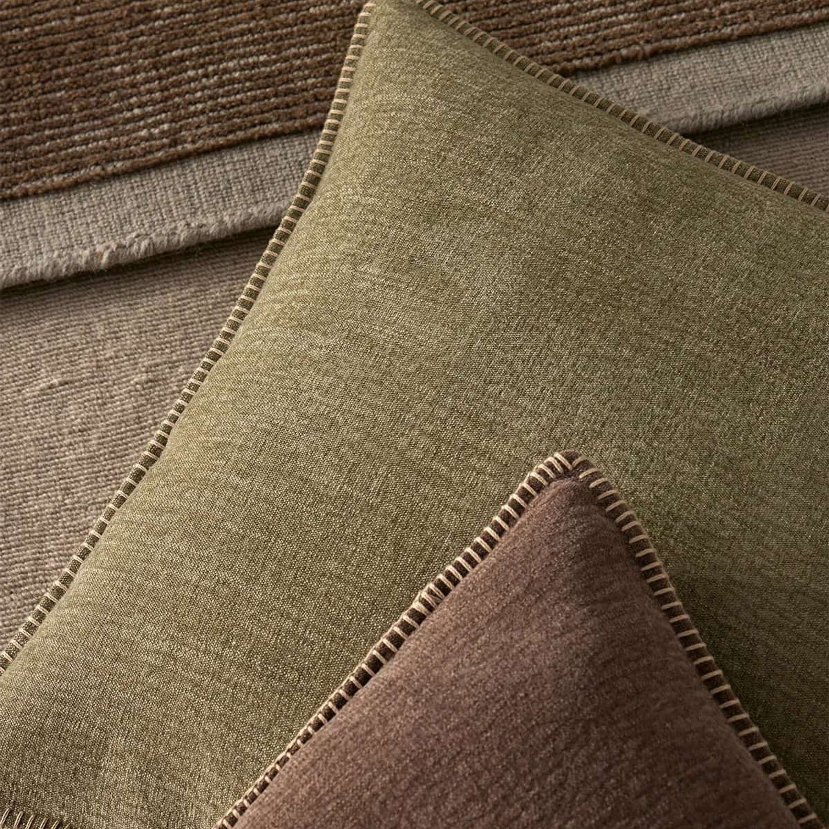 Weave Home  Alba Cushion - Moss gallery detail image