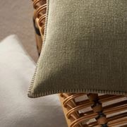 Weave Home  Alba Cushion - Moss gallery detail image