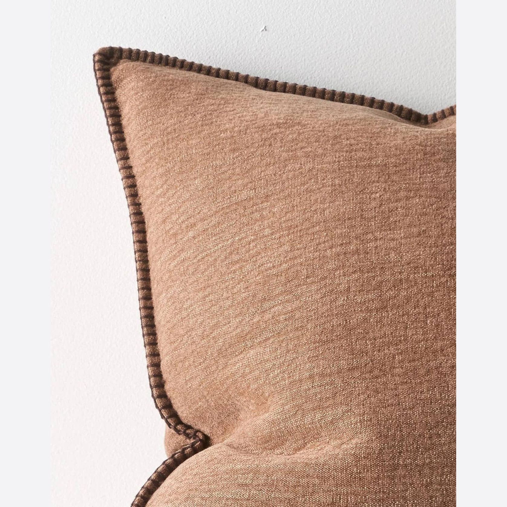 Weave Home Alba Cushion - Rust gallery detail image