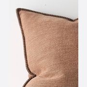 Weave Home Alba Cushion - Rust gallery detail image