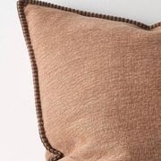 Weave Home Alba Cushion - Rust gallery detail image