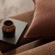 Weave Home Alba Cushion - Rust gallery detail image