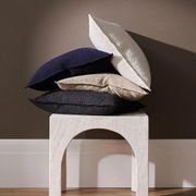 Weave Home Alberto Boucle Cushion - Midnight | 50 x 50cm gallery detail image