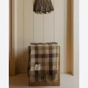 Weave Caldwell Wool Throw Blanket - Autumn gallery detail image