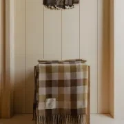 Weave Caldwell Wool Throw Blanket - Autumn gallery detail image