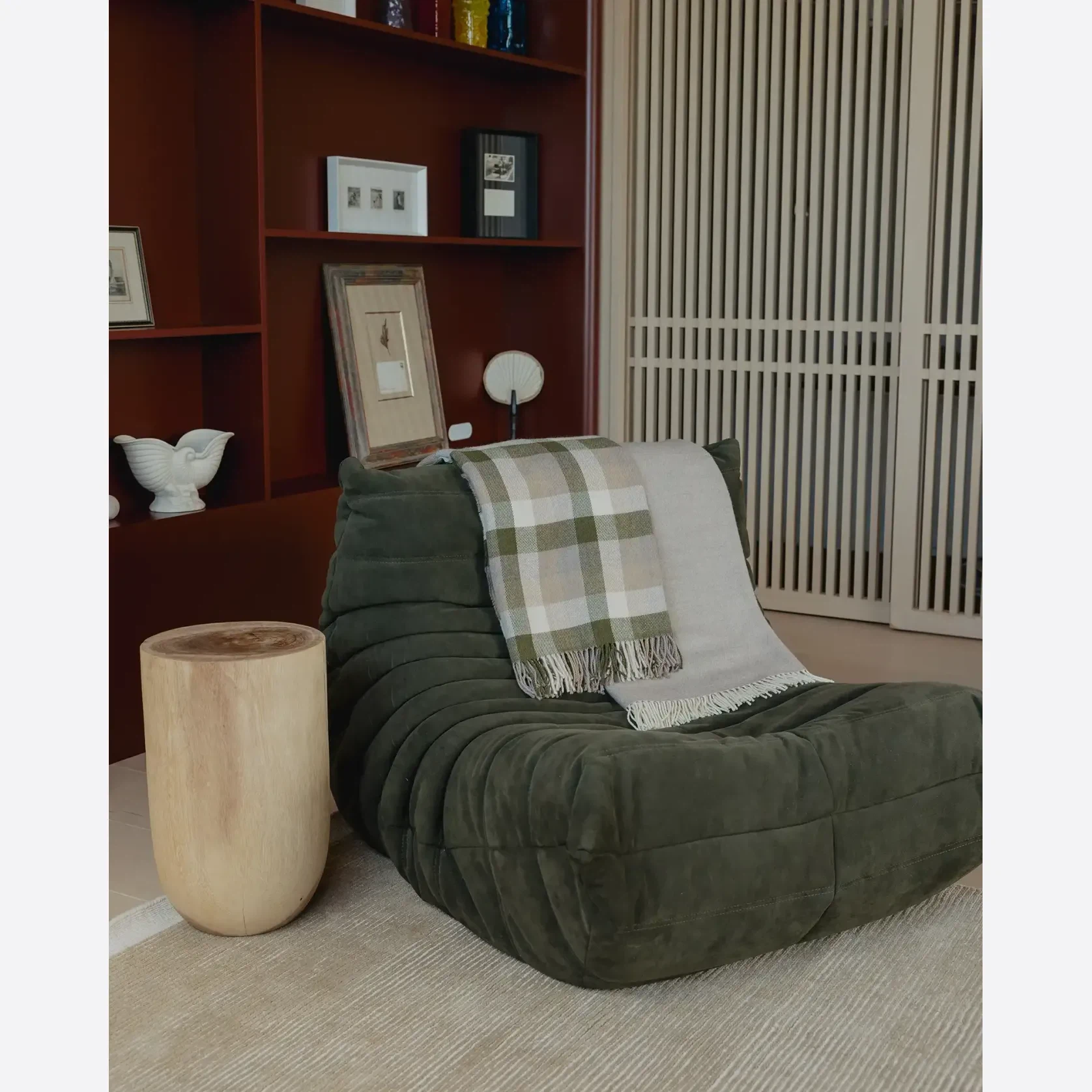 Weave Caldwell Wool Throw Blanket - Landscape gallery detail image