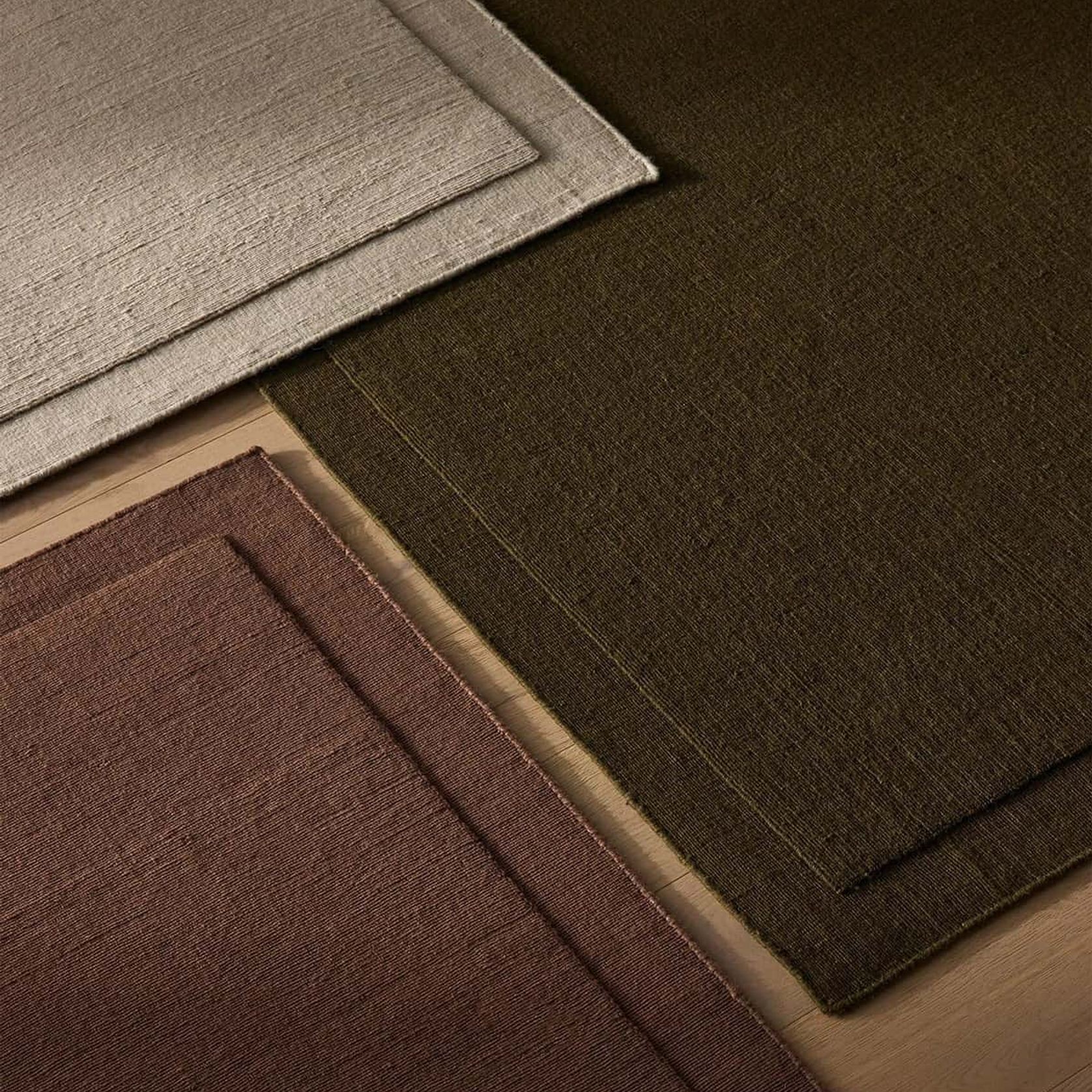 Weave Cassio 100% Wool Rug - Fog gallery detail image