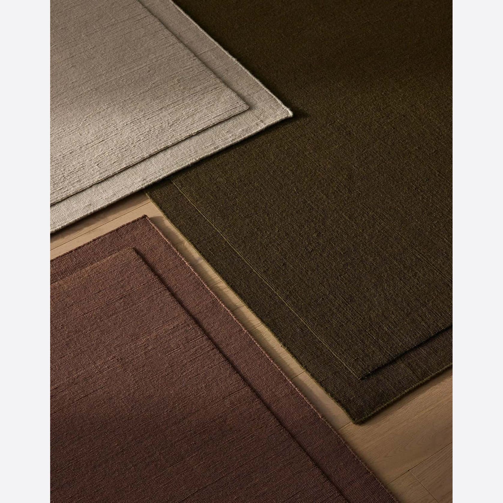 Weave Cassio 100% Wool Rug - Fog gallery detail image