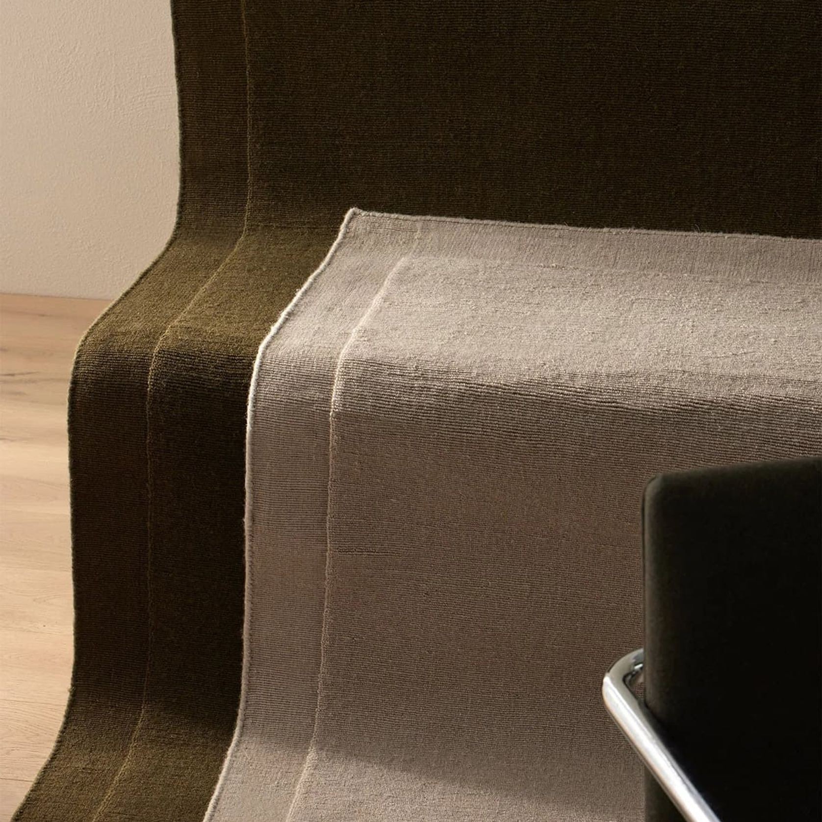 Weave Cassio 100% Wool Rug - Fog gallery detail image