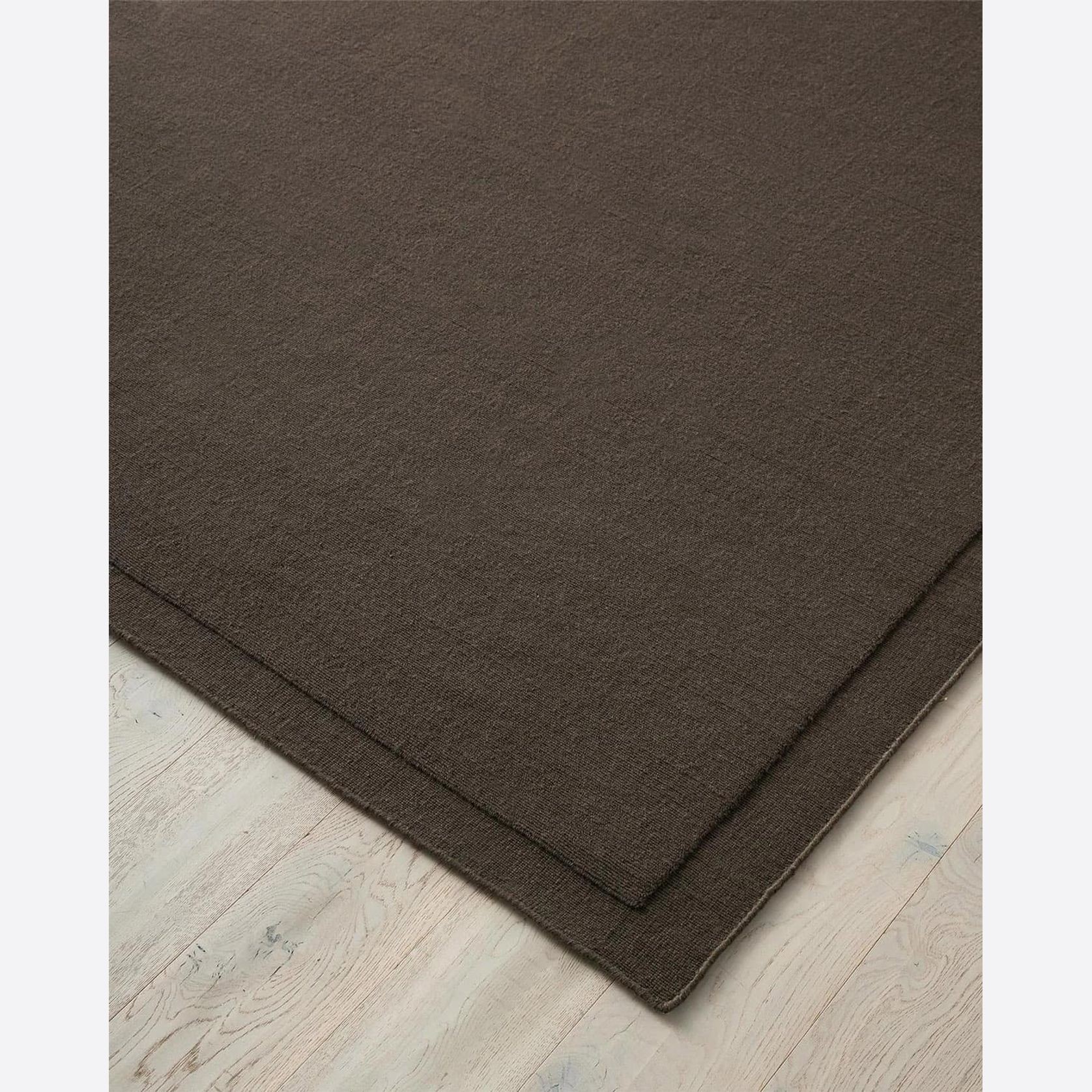 Weave Cassio 100% Wool Rug - Fudge gallery detail image