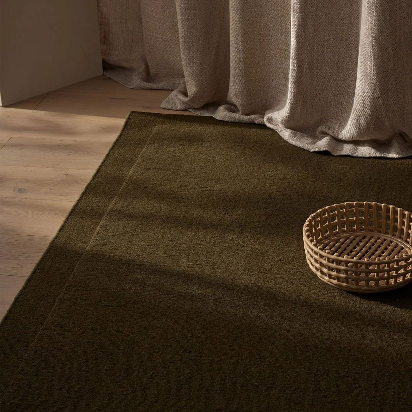 Weave Cassio 100% Wool Rug - Jasper gallery detail image